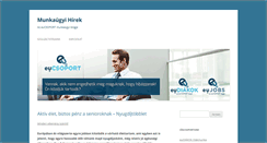 Desktop Screenshot of munkaugy.co.hu